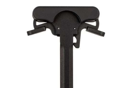 Lewis Machine & Tool Ambidextrous AR15 charging handle is machined from aluminum